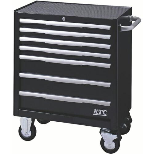 KTC ローラーキャビネット(7段7引出し)ブラック ( EKW-1007BK ) 京都機械工具(株) | 