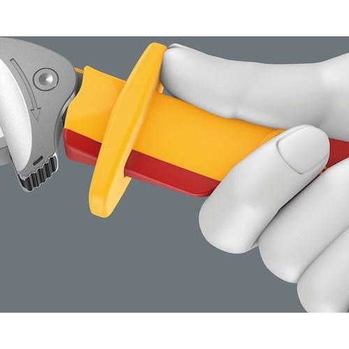 Wera 6004 絶縁自動調整式モンキーラチェットスパナ 口開き13-16mm ( 020152 ) |  | 03