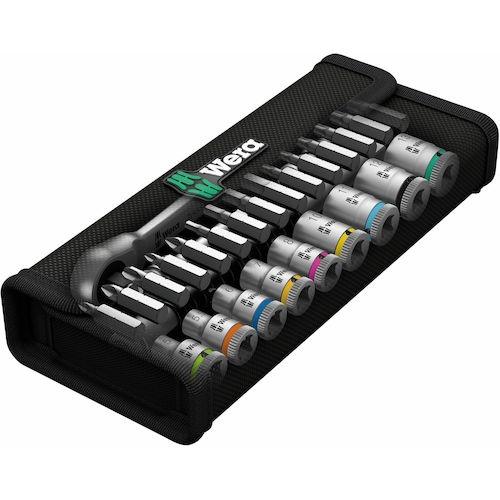 Wera ソケットレンチセット 8100SC11 サイクロップラチェット「メタル
