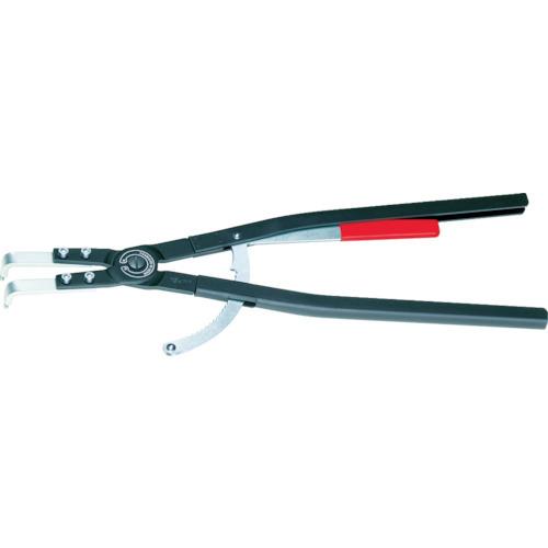 KNIPEX 穴用スナップリングプライヤー 曲 252-400mm ( 4420-J61 ) KNIPEX社 | 
