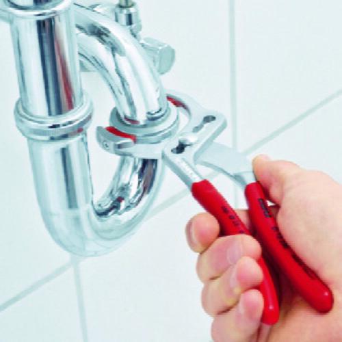KNIPEX パイププライヤー(プラスチックジョー付き) クロムメッキ ( 8113-250 ) KNIPEX社 |  | 02