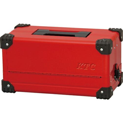 KTC スチール製工具箱 両開きメタルケース(レッド) 間口440×奥行233×高さ230mm ( EK-10AR3 ) 京都機械工具(株) | 