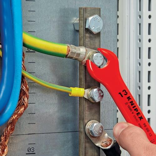 KNIPEX 絶縁スパナ 1000V ( 9800-18 ) KNIPEX社 |  | 01