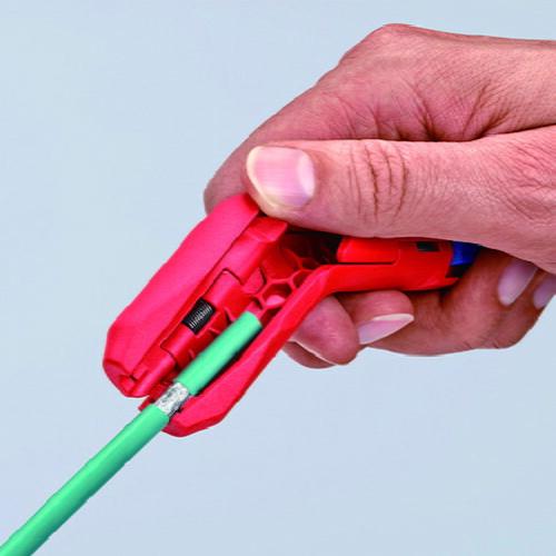 KNIPEX 汎用ケーブルストリッパー ( 1695-01SB ) KNIPEX社 |  | 01