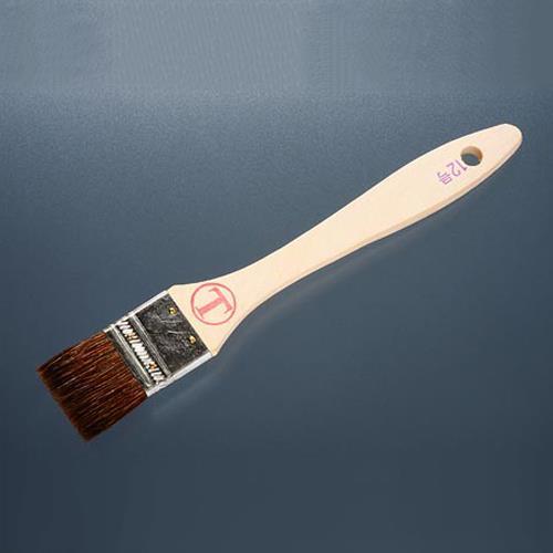 エスコ (ESCO)  EA109ML-15 36mm 油性ペイント・ニス用刷毛(山羊毛/平) EA109ML-15 (12本セット) | 