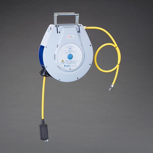 エスコ (ESCO) 8.0mmx10m 自動巻エアーホースリール(静音巻取) EA124BY-2