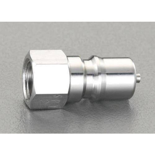 【SALE価格】エスコ (ESCO)  EA140AB-3 Rc 3/8" 雌ねじプラグ(ストップ付/ステンレス製) EA140AB-3 | 