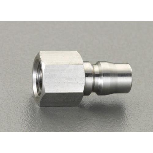 エスコ (ESCO)  EA140AE-12 Rc1・1/2"雌ねじプラグ(中圧用/ステンレス製) EA140AE-12 | 