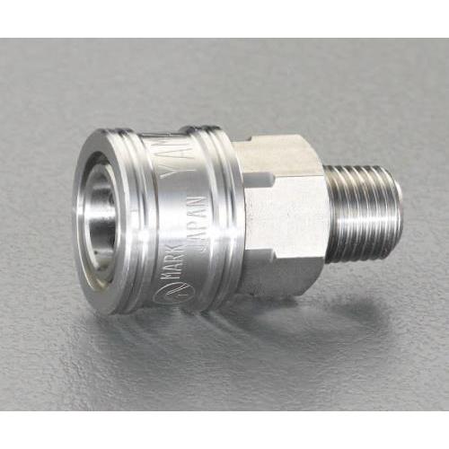 エスコ (ESCO)  EA140BG-10 R 1・1/4"雄ねじカップリング(中圧用/ステンレス) EA140BG-10 | 