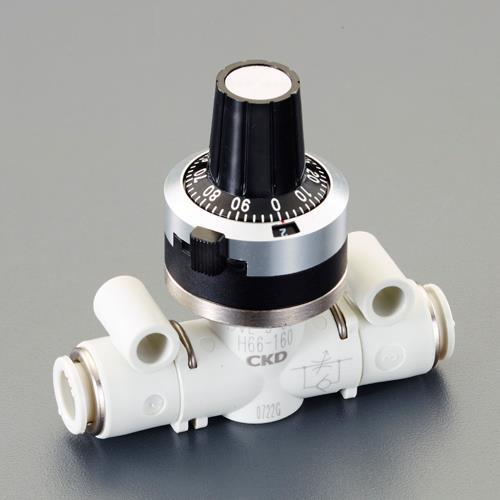 【SALE価格】エスコ (ESCO)  EA153HM-25 φ 6mm スピードコントローラー(160L/min制御) EA153HM-25 | 
