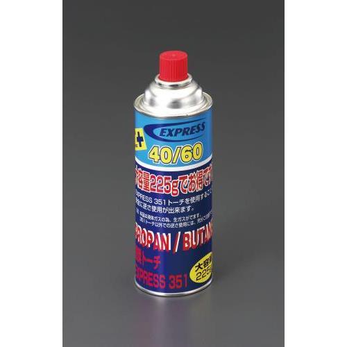 【SALE価格】エスコ (ESCO)  EA303E-1 225g ガスボンベ(EA302FB,EA303C,E用) EA303E-1 【10本セット】 | 