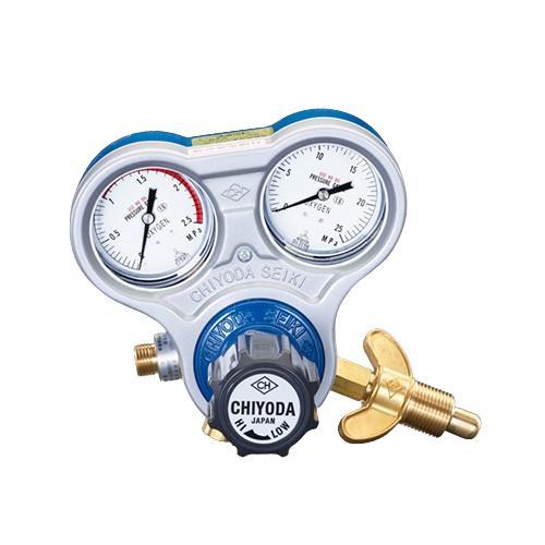 【SALE価格】エスコ (ESCO)  酸素調整器(関西式蝶ネジ/乾式安全器内蔵型) EA316A-3A | 