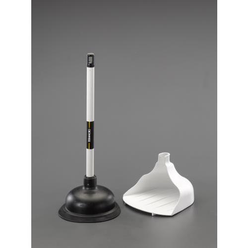 エスコ (ESCO)  EA340WC-12 φ165x480mm ラバーカップ(ケース付/節水型対応) EA340WC-12 (3本セット) | 