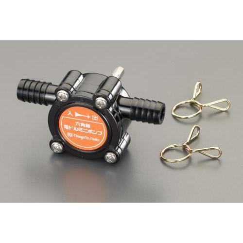 エスコ (ESCO)  EA345AA-2 ミニポンプ・電気ドリル用(φ15mmホース) EA345AA-2 (2個セット) | 