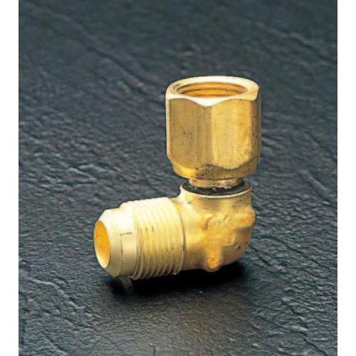 【SALE価格】エスコ (ESCO)  EA443E-3 F3/8" スイベルフレアーエルボ EA443E-3 【2個セット】 | 