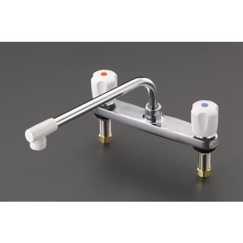 【SALE価格】エスコ (ESCO) EA468CY-41 PJ 1/2\" 2ハンドル混合水栓 EA468CY-41"