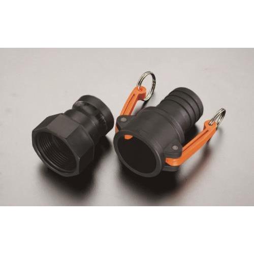 【SALE価格】エスコ (ESCO)  EA471DB-38 1・1/2" カムロックカップリング(ナイロン製) EA471DB-38 【3個セット】 | 