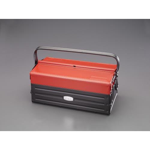 エスコ (ESCO) 410x220x200mm 工具箱(スチール製) EA504AE-2