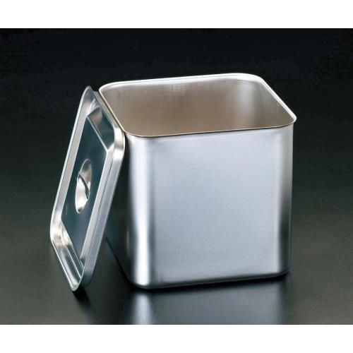 エスコ (ESCO) 250x250x235mm 深型ＢＯＸ(ステンレス製) EA508SC-16