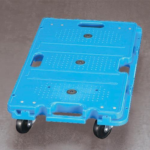 エスコ (ESCO)  EA520AB-5 390x680mm/120kg ドーリー(連結型/PP製) EA520AB-5 | 