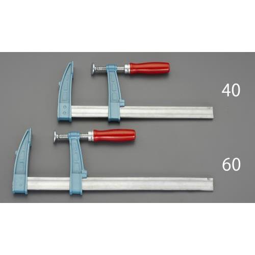 エスコ (ESCO)  EA526DB-50 500/120mm L型クランプ EA526DB-50 (2個セット) | 