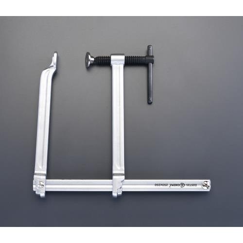 【SALE価格】エスコ (ESCO)  EA526TX-12 0-300mm/300mm F型クランプ(ロングリーチ) EA526TX-12 | 