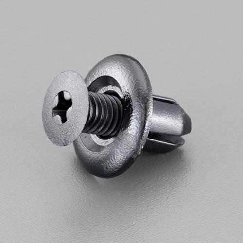【SALE価格】エスコ (ESCO)  EA527CP-128 プッシュリベットクリップ(01553-01693/10個) EA527CP-128 | 