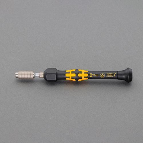 【SALE価格】エスコ (ESCO) EA550MT-6 0.02-0.06Nm トルクドライバー(ESD/調整型) EA550MT-6