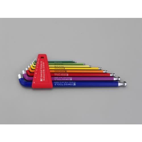 エスコ (ESCO) 1.5-10mm [Ball-Hexagon]キーレンチ(ショートヘッド) EA573CP