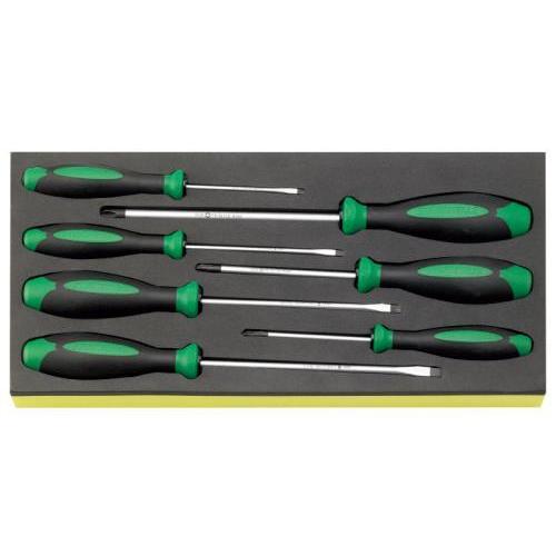 【SALE価格】エスコ (ESCO) EA612TA-30 7本組 [+ -]ドライバーセット EA612TA-30