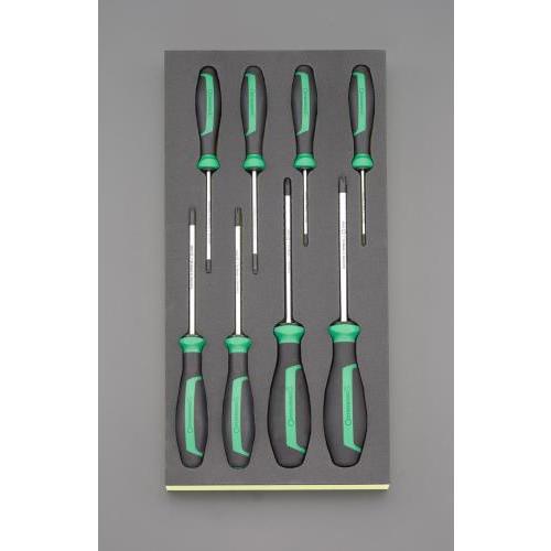 【SALE価格】エスコ (ESCO) EA612TA-33 8本組 [TORX]ドライバーセット EA612TA-33