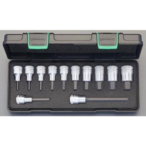 【SALE価格】エスコ (ESCO) EA617ZL-2 1/2"DR/4-19mm [INHEX]ビットソケット EA617ZL-2