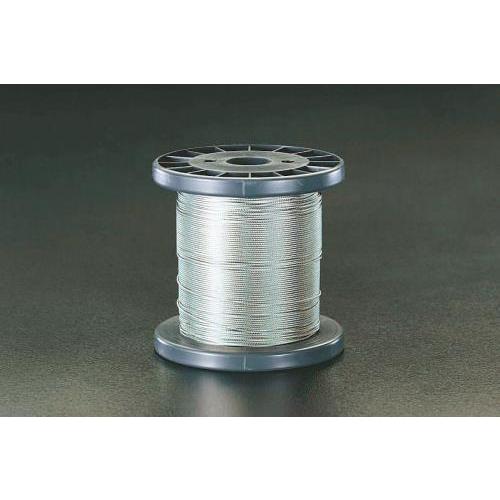 【SALE価格】エスコ (ESCO)  EA628SR-110 1.0mm x100m/7x 7 ワイヤーロープ(ステンレス製) EA628SR-110 | 