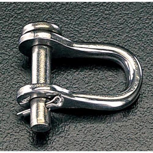 エスコ (ESCO)  EA638DD-5 5.0mm 割ピン式シャックル(ステンレス製) EA638DD-5 (9個セット) | 