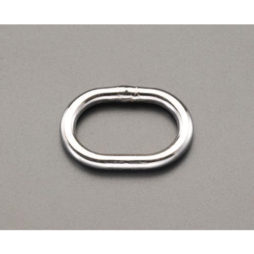 エスコ (ESCO)  3.0x19mm 楕円リング(ステンレス製) EA638DN-16 | 