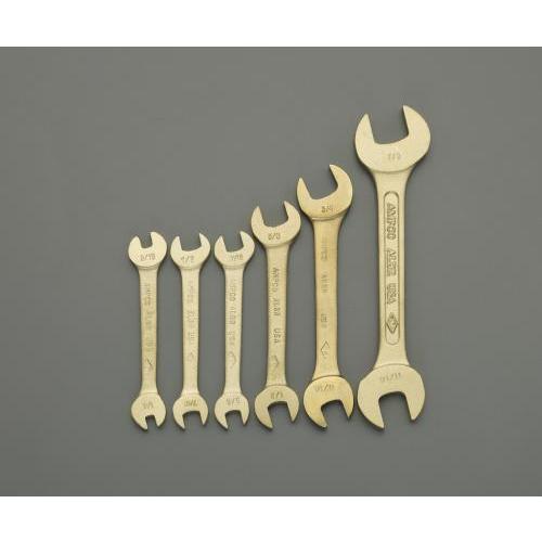 【SALE価格】エスコ (ESCO)  EA642LE 6本組  両口スパナ(ノンスパーキング) EA642LE | 