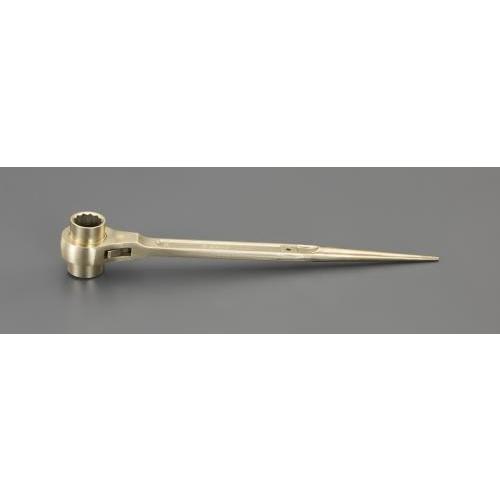 エスコ (ESCO) 22x24mm 両口ラチェットレンチ(ノンスパーキング) EA643BH-4