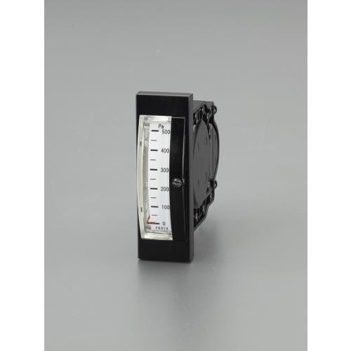 【SALE価格】エスコ (ESCO) EA729SC-50 0-500Pa 微差圧計(縦目盛形) EA729SC-50