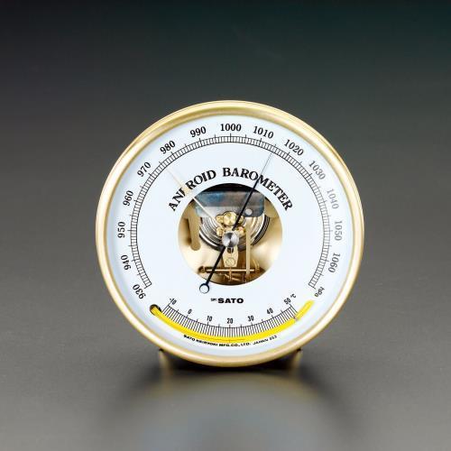 【SALE価格】エスコ (ESCO)  EA742BD-1 φ158x50mm 気圧計 EA742BD-1 | 