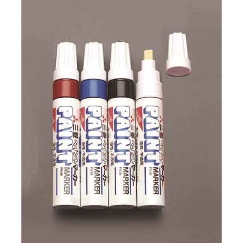 【SALE価格】エスコ (ESCO)  EA765MP-20 4本組 [太字]油性ペイントマーカーセット EA765MP-20 【4STセット】 | 