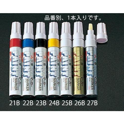 エスコ (ESCO)  EA765MP-22B [青/太字] ペイントマーカー EA765MP-22B | 