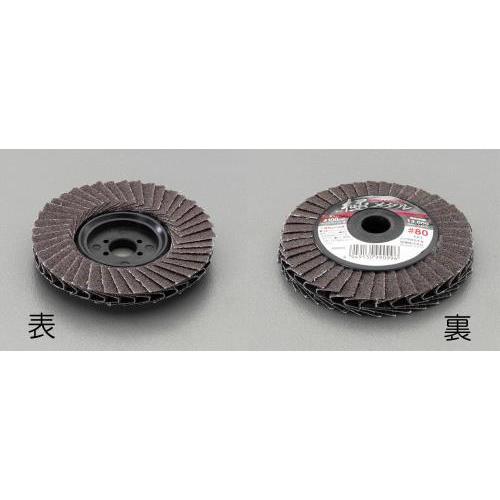 エスコ (ESCO)  EA809CD-53 100x15mm/# 80 ディスクホイール (三面) EA809CD-53 | 