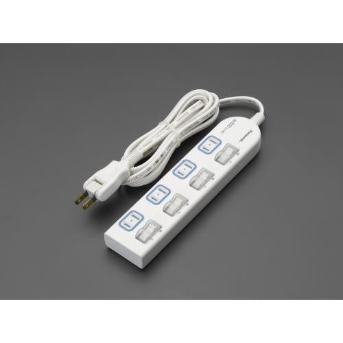 【SALE価格】エスコ (ESCO)  EA815GL-107 AC125V/15Ax 2m タップ(4口/個別防水スイッチ付) EA815GL-107 | 