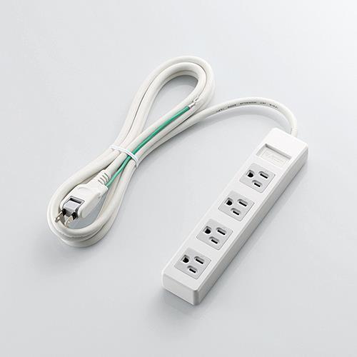【SALE価格】エスコ (ESCO)  EA815GL-39F AC125V/15Ax2.5m タップ(4口) EA815GL-39F | 