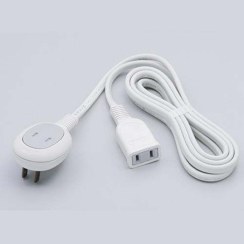 エスコ (ESCO)  EA815GN-112 AC125V/15Ax2m 延長コード(2口) EA815GN-112 | 