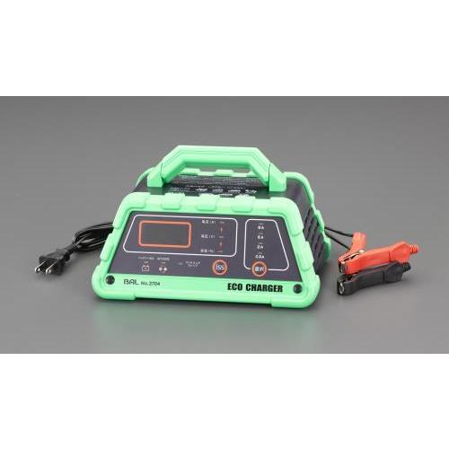 エスコ (ESCO)  EA815YA-36 AC100V 自動充電器(アイドリングストップ車対応) EA815YA-36 | 