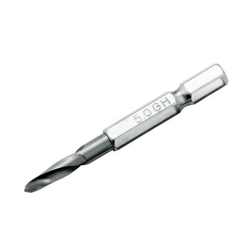 エスコ (ESCO)  EA824DP-5.0 5.0mm 下穴錐(六角軸/HSS) EA824DP-5.0 (6本セット) | 