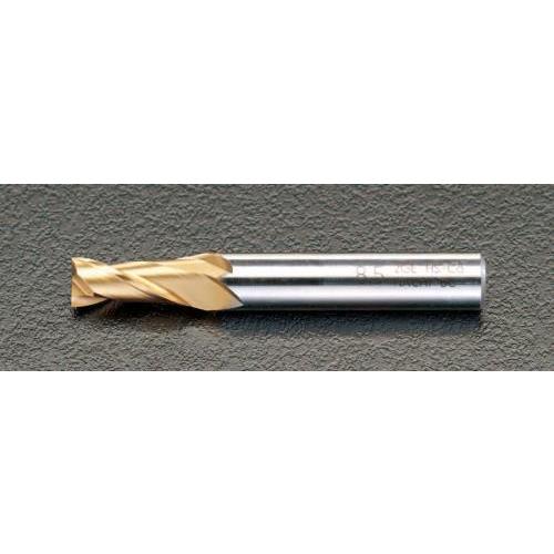 【SALE価格】エスコ (ESCO)  EA824RA-1.6 1.6x 50mm エンドミル(TiN coat・Co-HSS/2枚刃) EA824RA-1.6 | 