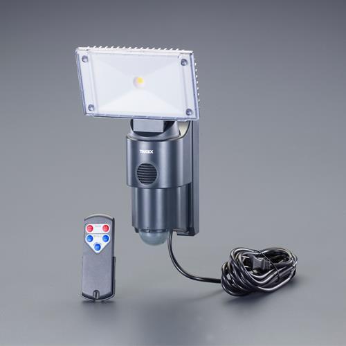 【SALE価格】エスコ (ESCO)  EA864C-55 AC100V/18W LEDセンサーライト(サイレン付) EA864C-55 | 