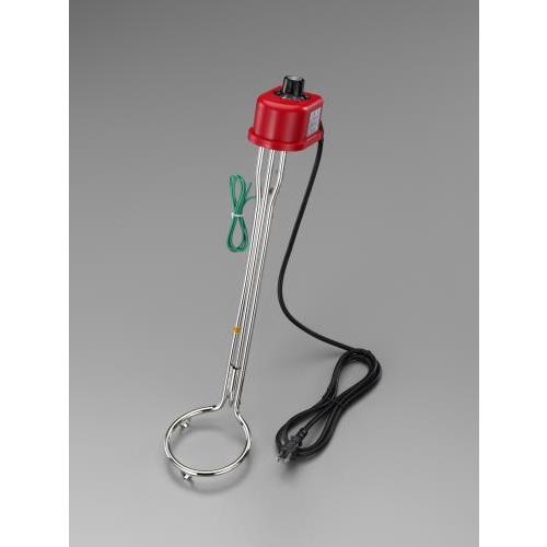 【SALE価格】エスコ (ESCO)  EA896A-1C AC100V/1.0KW 投込パイプヒーター(コントローラー付) EA896A-1C | 